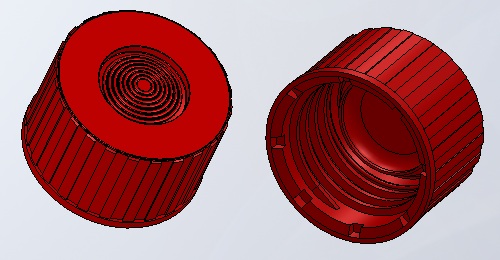 CAD Schraubverschluss M25